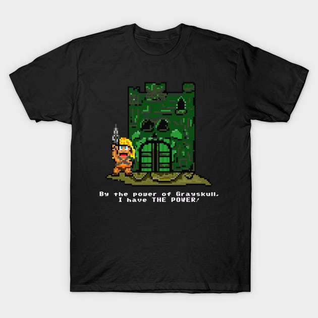 16 Bit He-Man T-Shirt by Spikor